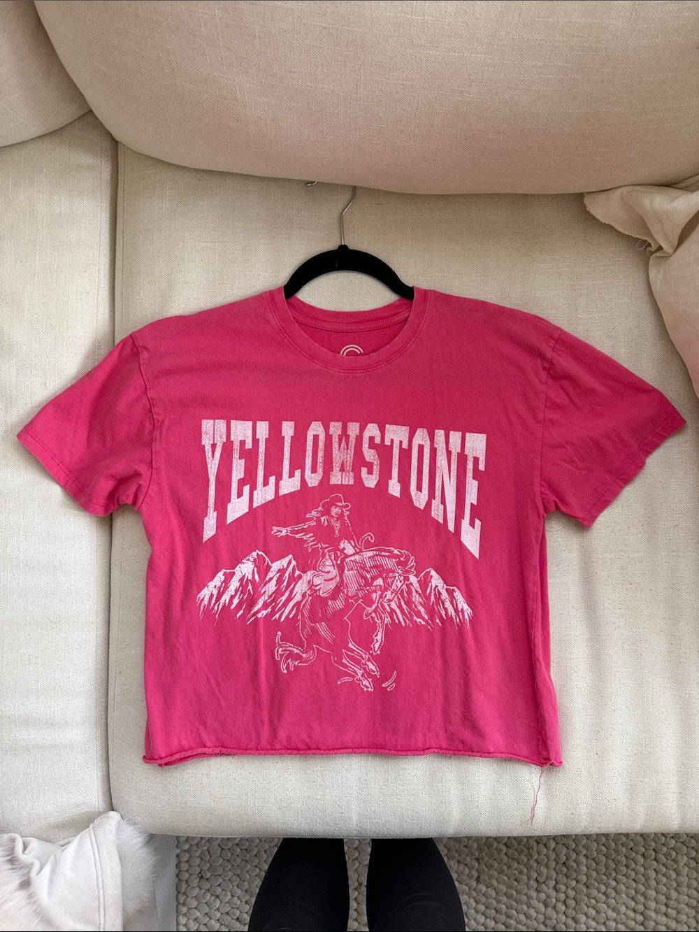 Yellowstone Graphic Tee - Pink